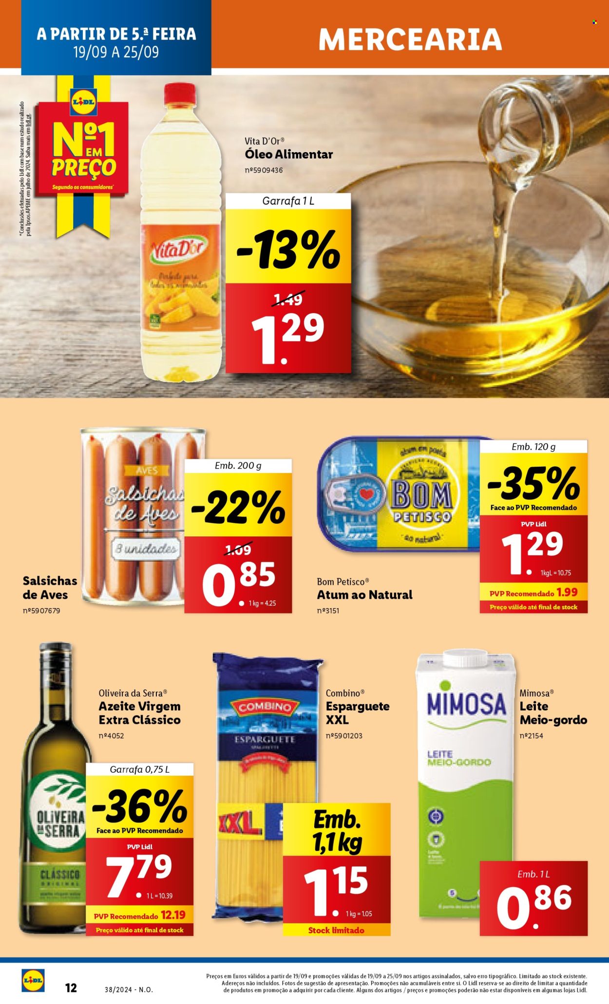 Folheto Lidl - 19.9.2024 - 25.9.2024. Página 12