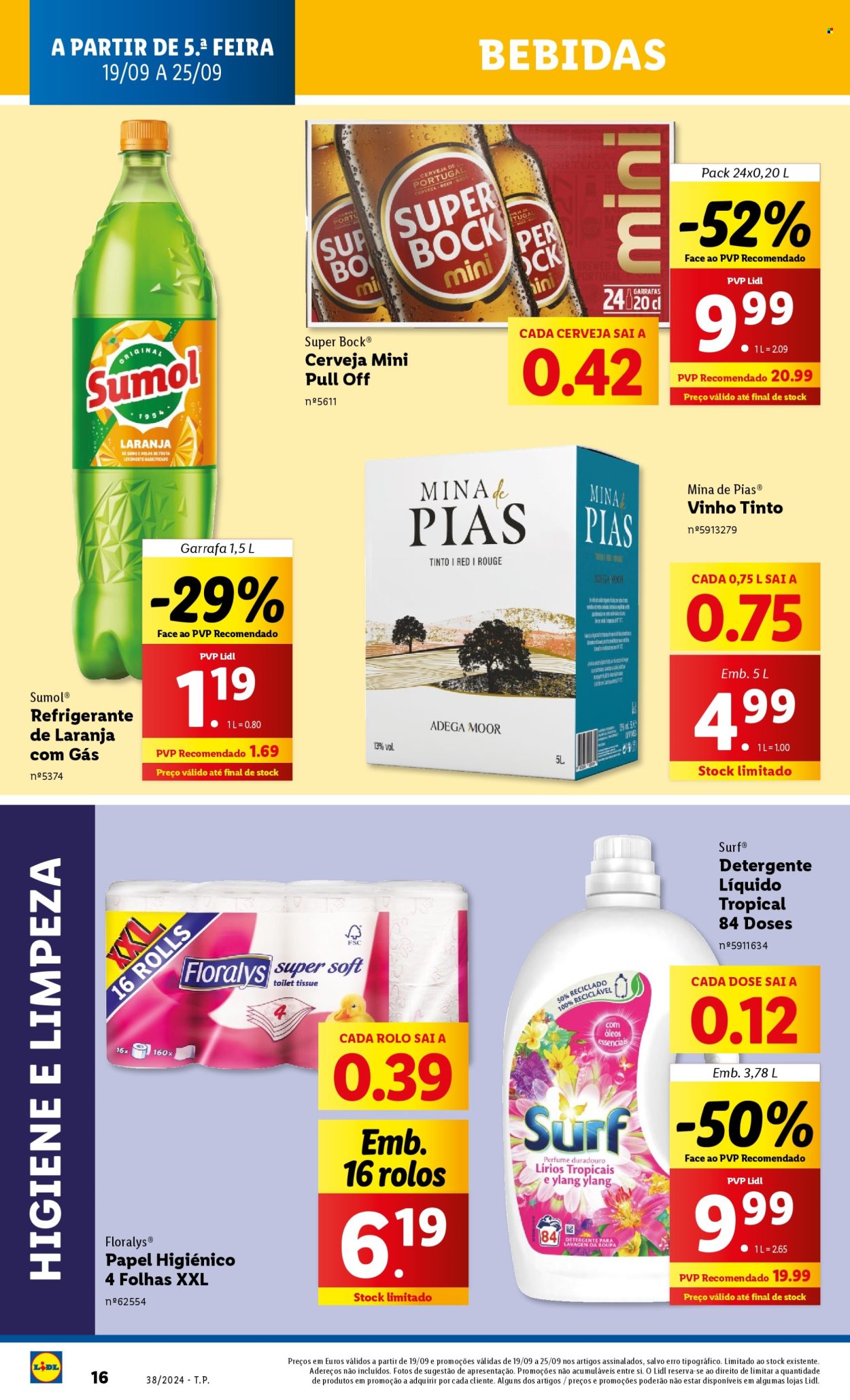 Folheto Lidl - 19.9.2024 - 25.9.2024. Página 16