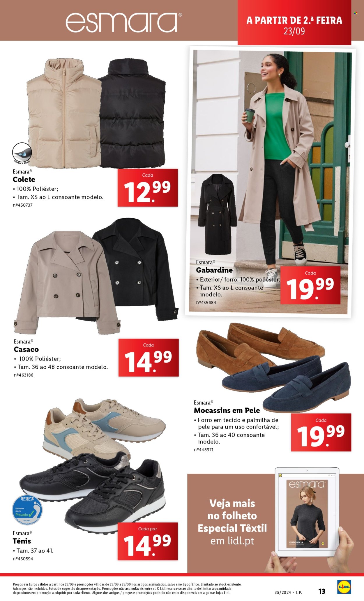 Folheto Lidl - 19.9.2024 - 25.9.2024. Página 13