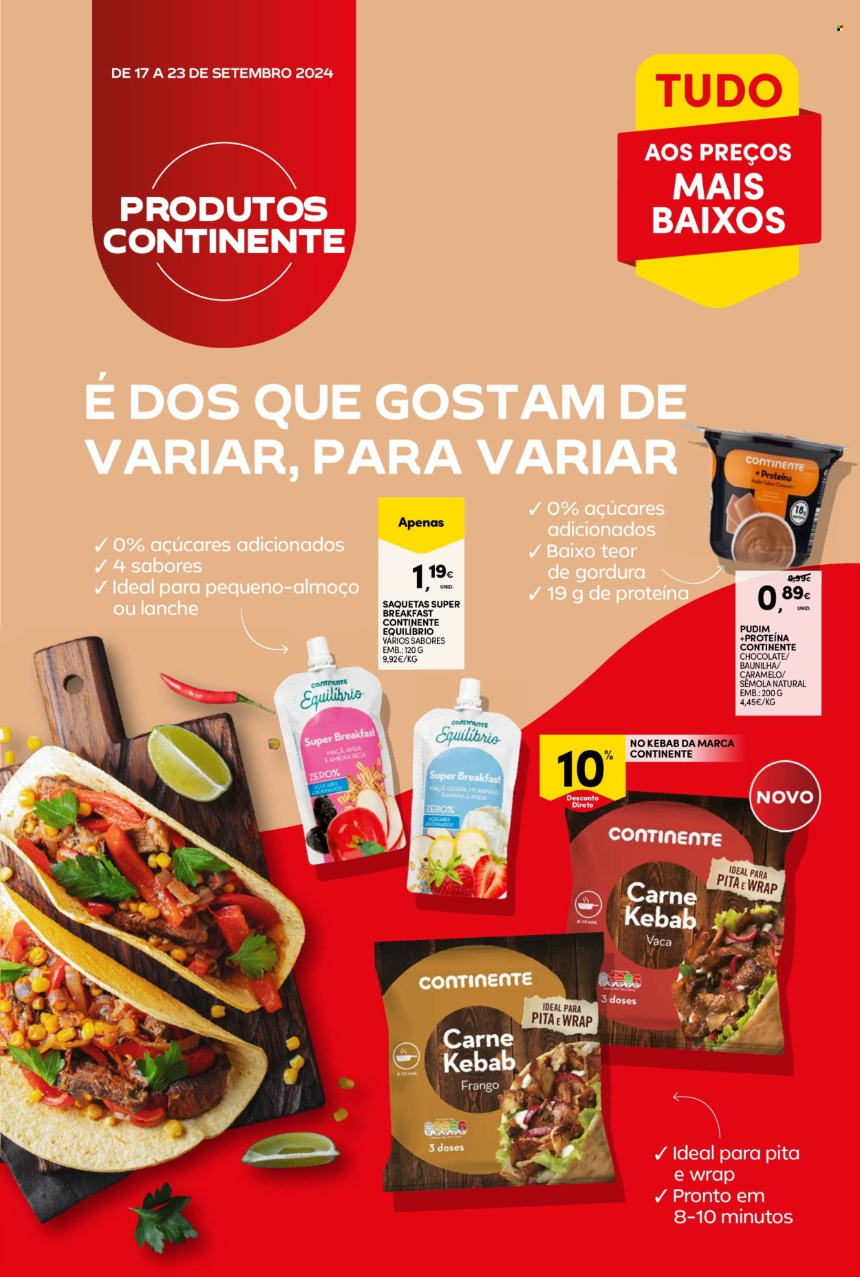 Folheto Continente Bom Dia - 17.9.2024 - 23.9.2024. Página 15