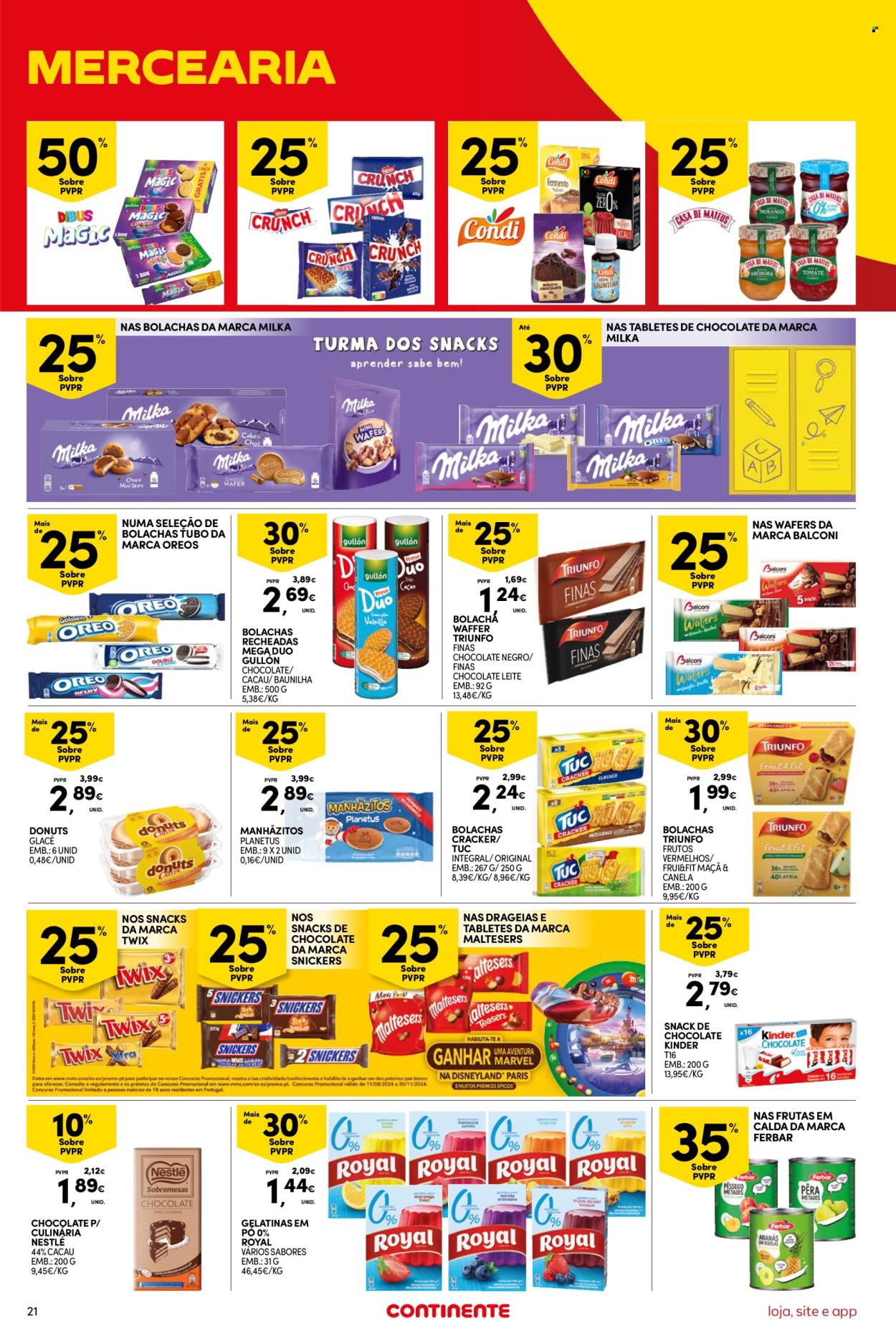 Folheto Continente Bom Dia - 17.9.2024 - 23.9.2024. Página 21