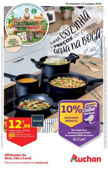 Folheto Auchan - 19.9.2024 - 2.10.2024.