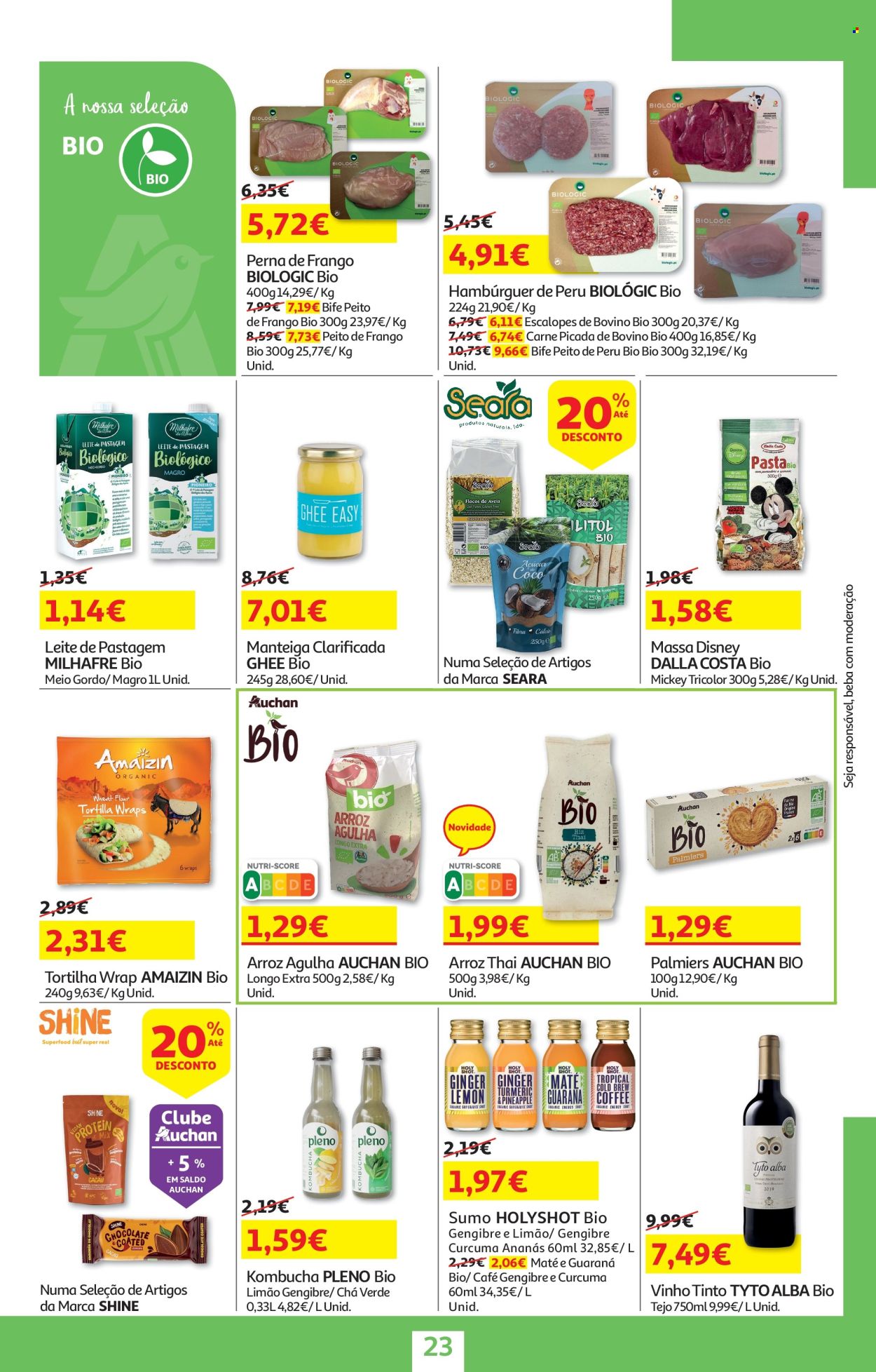 Folheto Auchan - 19.9.2024 - 2.10.2024. Página 23
