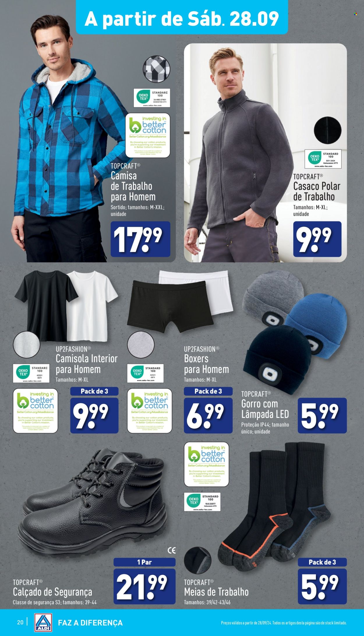 Folheto Aldi - 25.9.2024 - 1.10.2024. Página 20