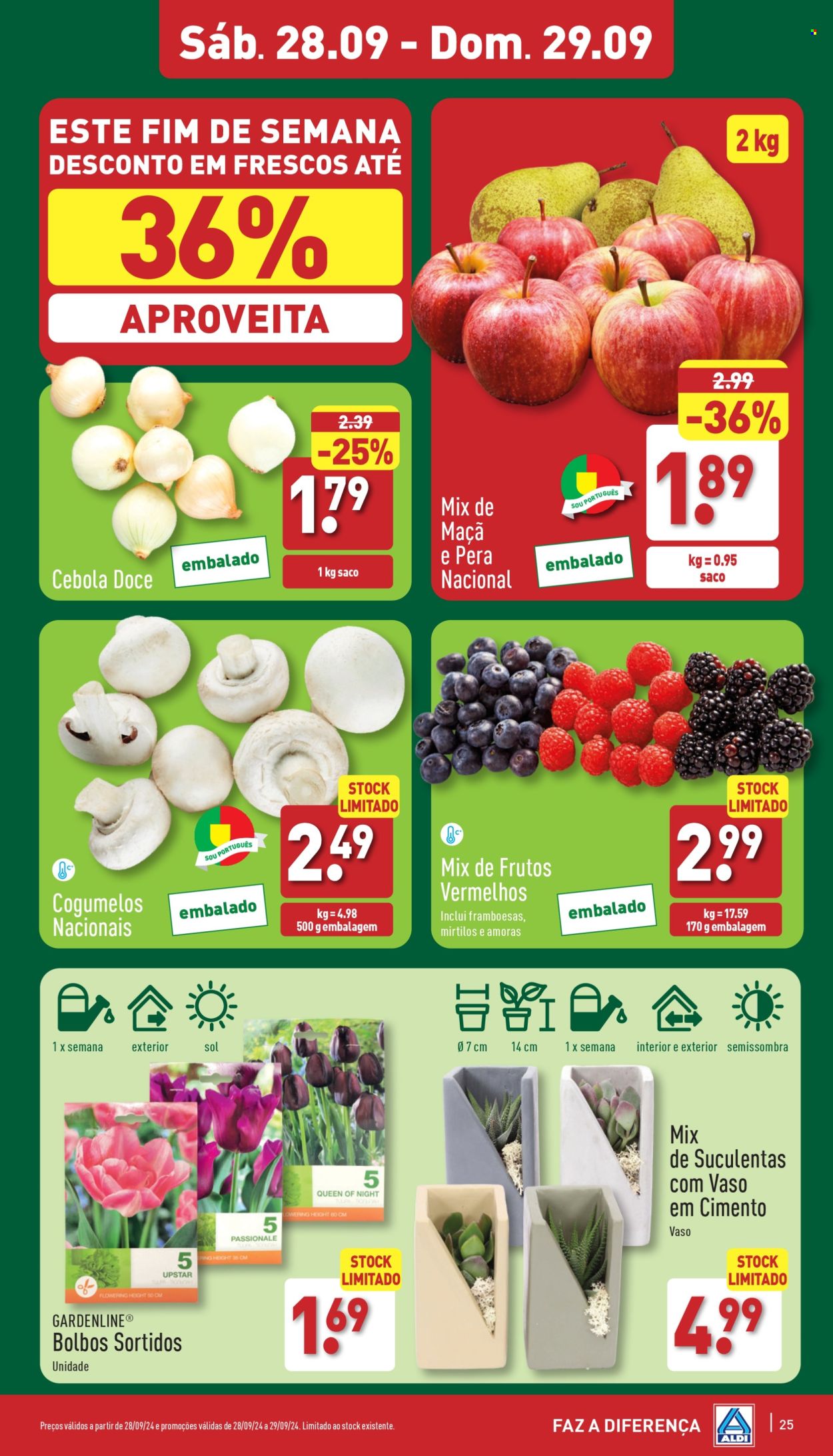 Folheto Aldi - 25.9.2024 - 1.10.2024. Página 25