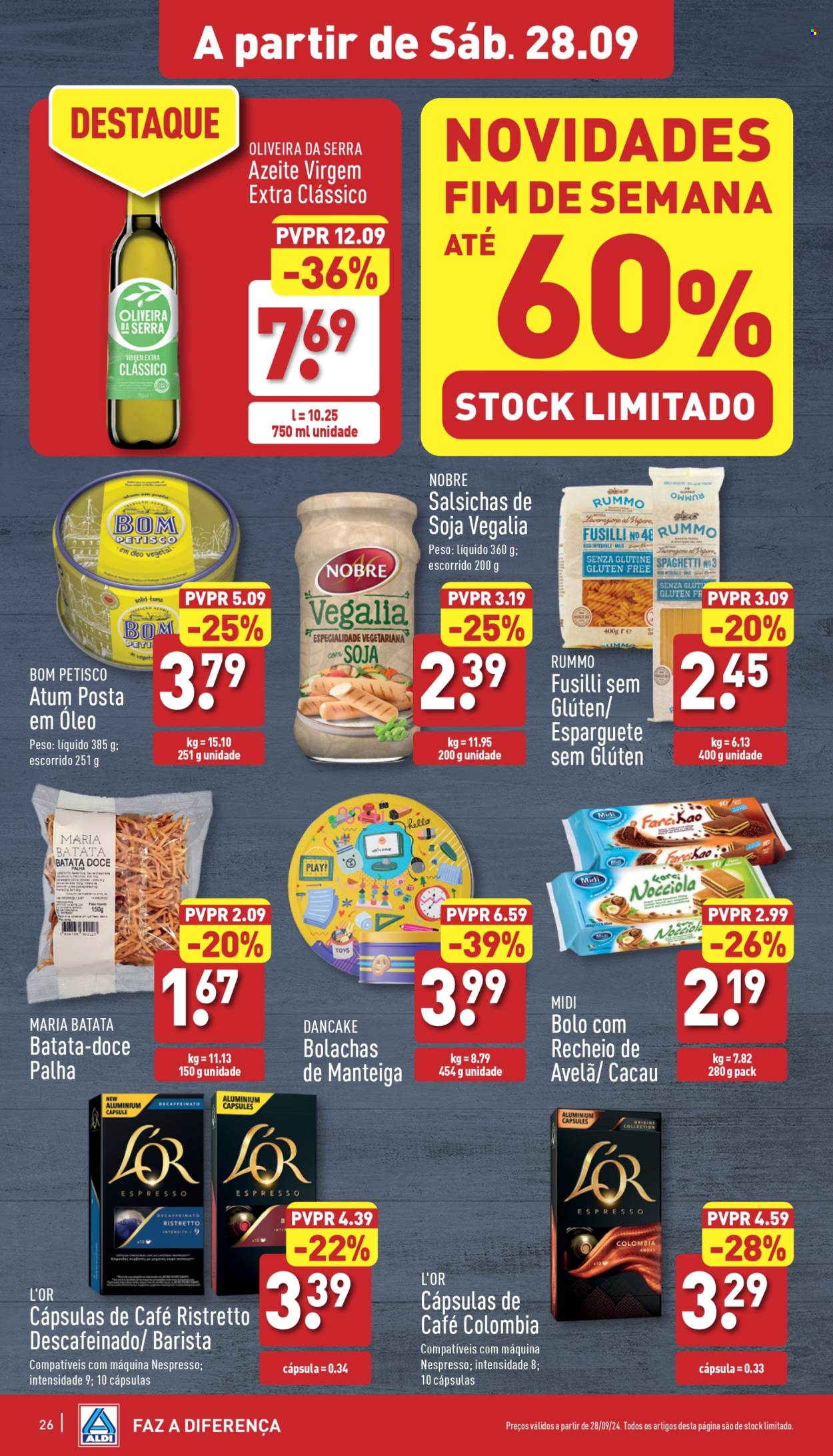 Folheto Aldi - 25.9.2024 - 1.10.2024. Página 26