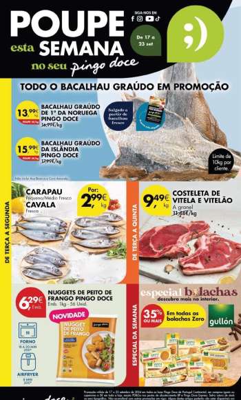 Folheto Pingo Doce - 17.9.2024 - 23.9.2024.
