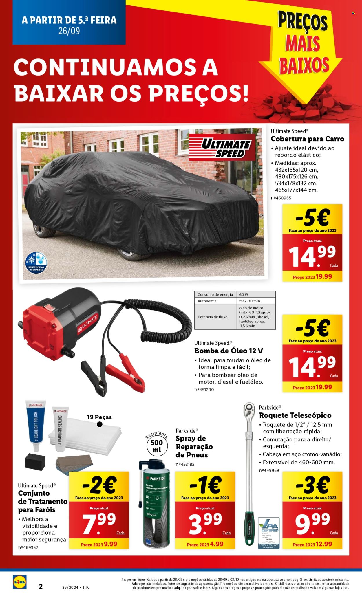 Folheto Lidl - 26.9.2024 - 2.10.2024. Página 2