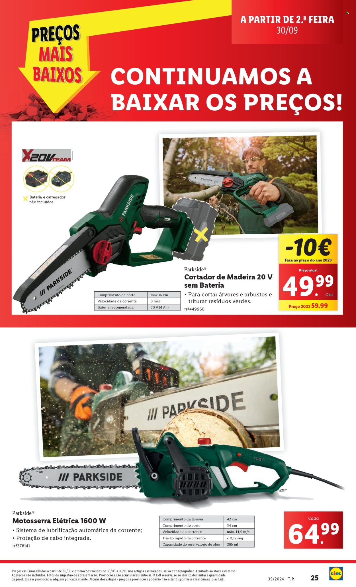 Folheto Lidl - 26.9.2024 - 2.10.2024. Página 25