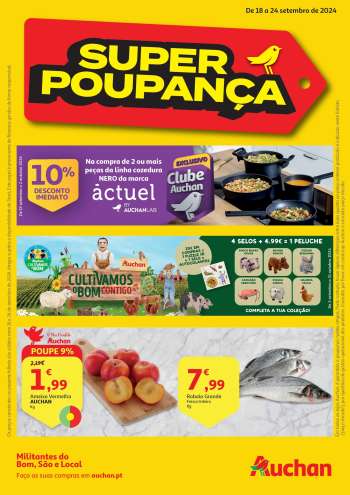 Folheto Auchan - 18.9.2024 - 24.9.2024.
