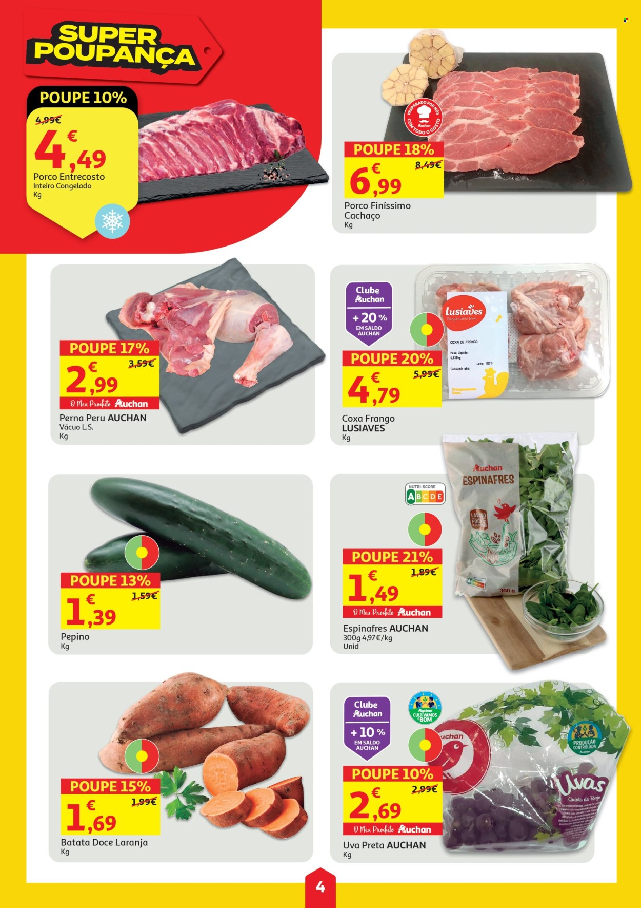 Folheto Auchan - 18.9.2024 - 24.9.2024. Página 4