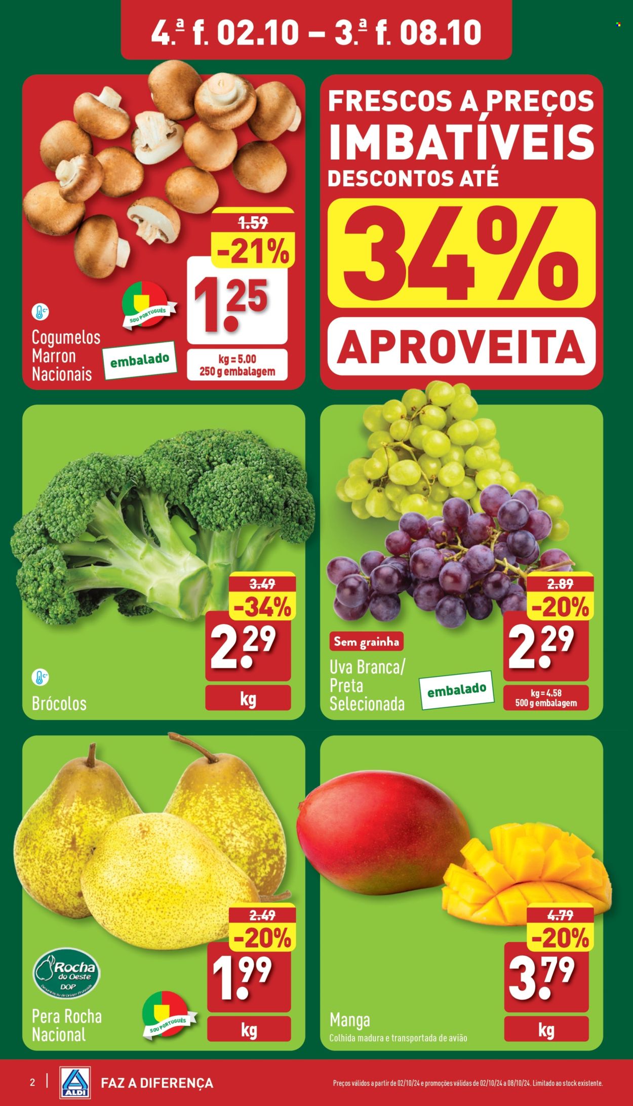 Folheto Aldi - 2.10.2024 - 8.10.2024. Página 2