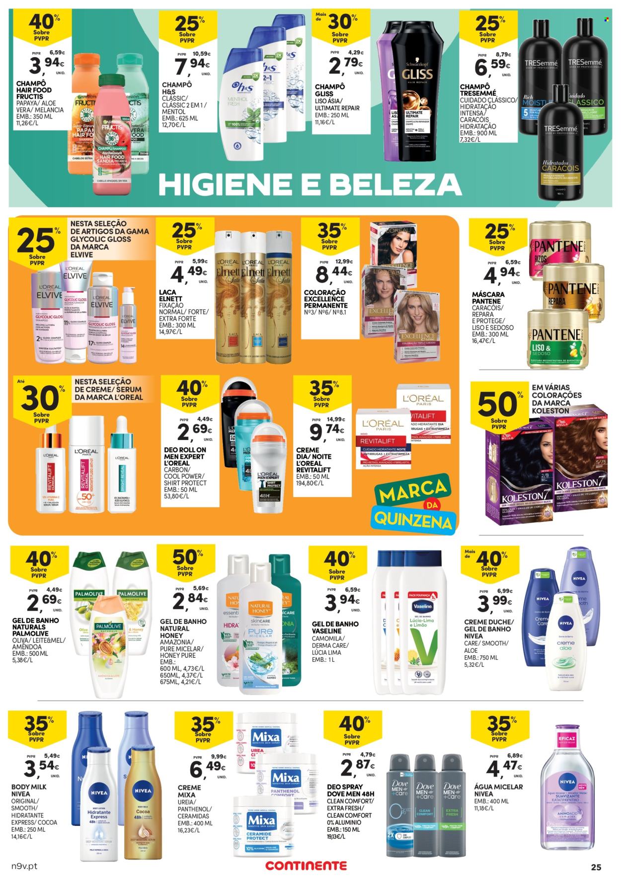 Folheto Continente Modelo - 26.9.2024 - 9.10.2024. Página 25