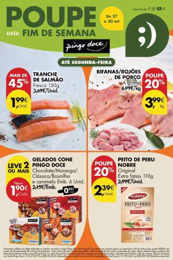 Folheto Pingo Doce - 27.9.2024 - 30.9.2024.