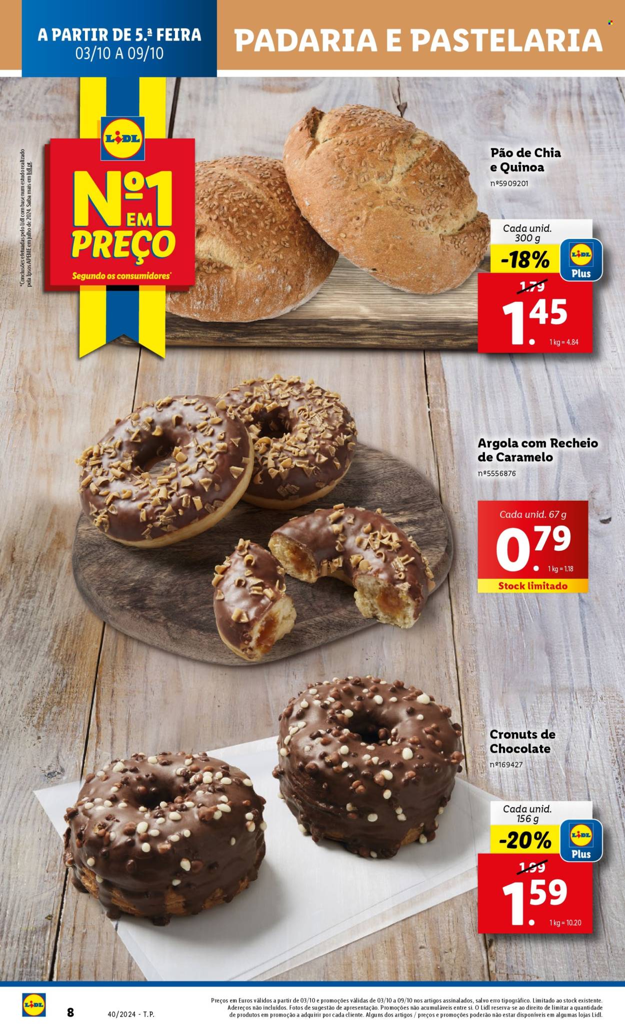 Folheto Lidl - 3.10.2024 - 9.10.2024. Página 8
