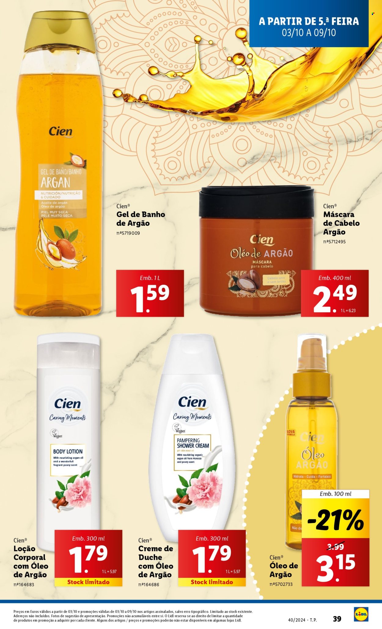 Folheto Lidl - 3.10.2024 - 9.10.2024. Página 39
