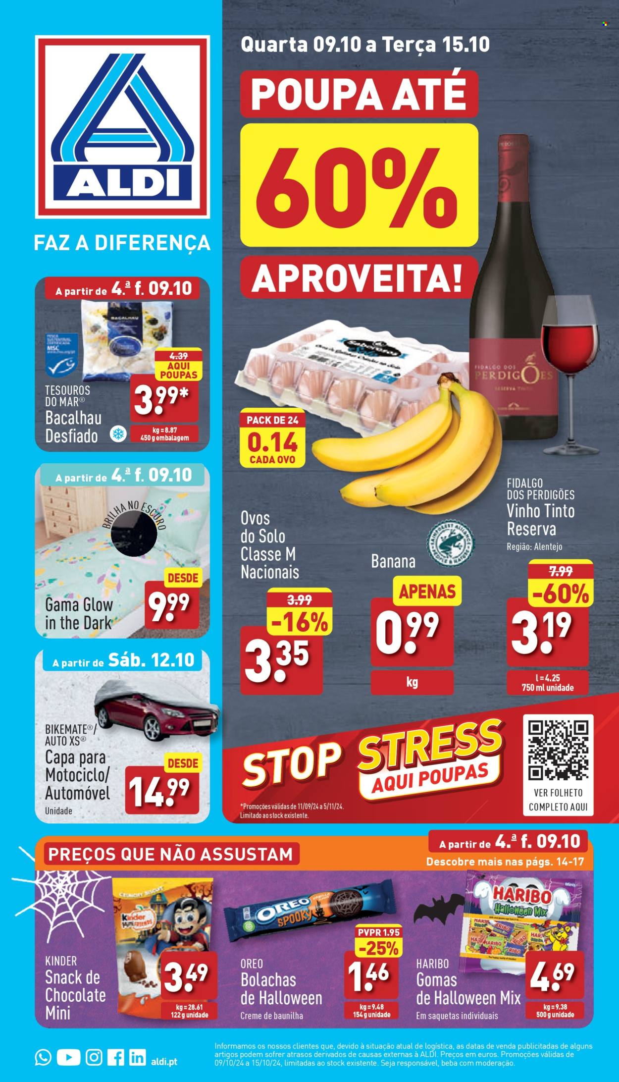 Folheto Aldi - 9.10.2024 - 15.10.2024. Página 1