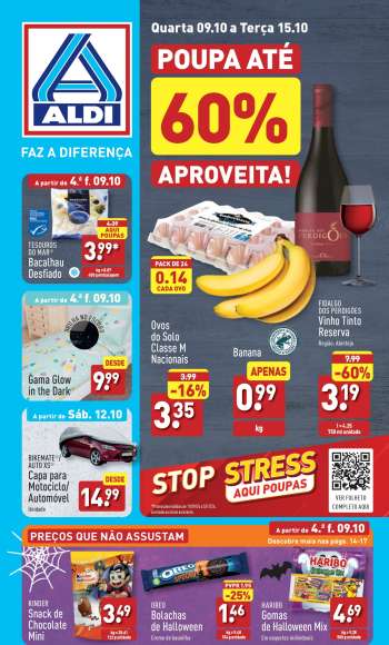 Folheto Aldi - 9.10.2024 - 15.10.2024.