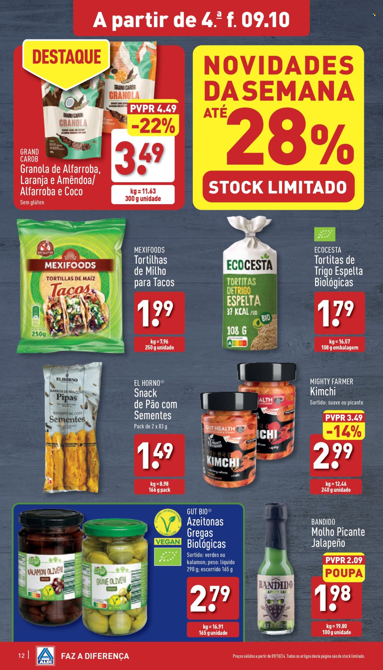 Folheto Aldi - 9.10.2024 - 15.10.2024. Página 12