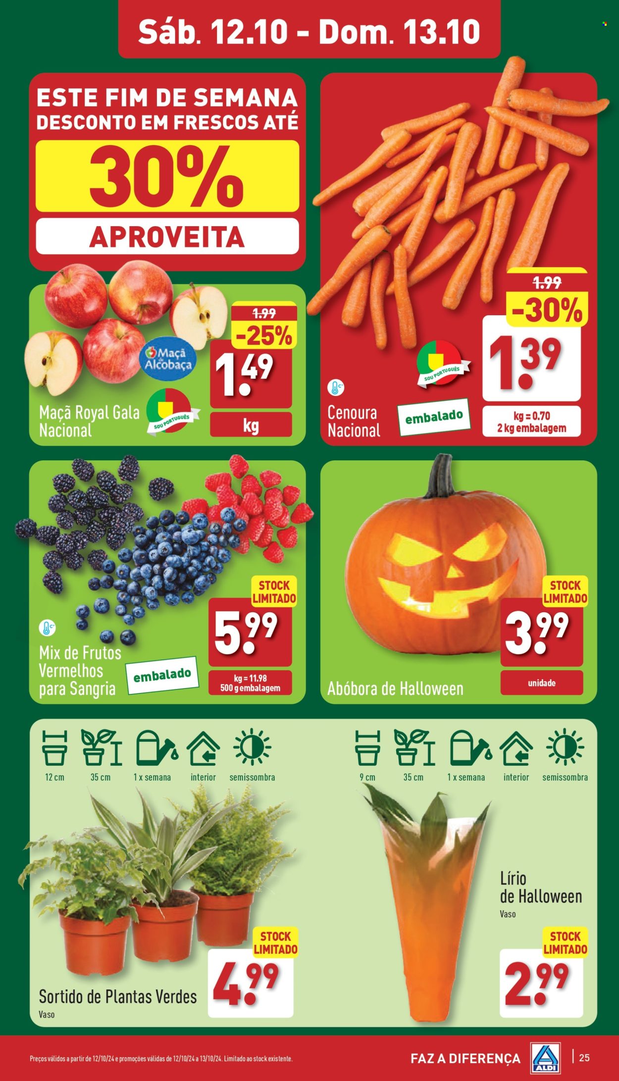 Folheto Aldi - 9.10.2024 - 15.10.2024. Página 25