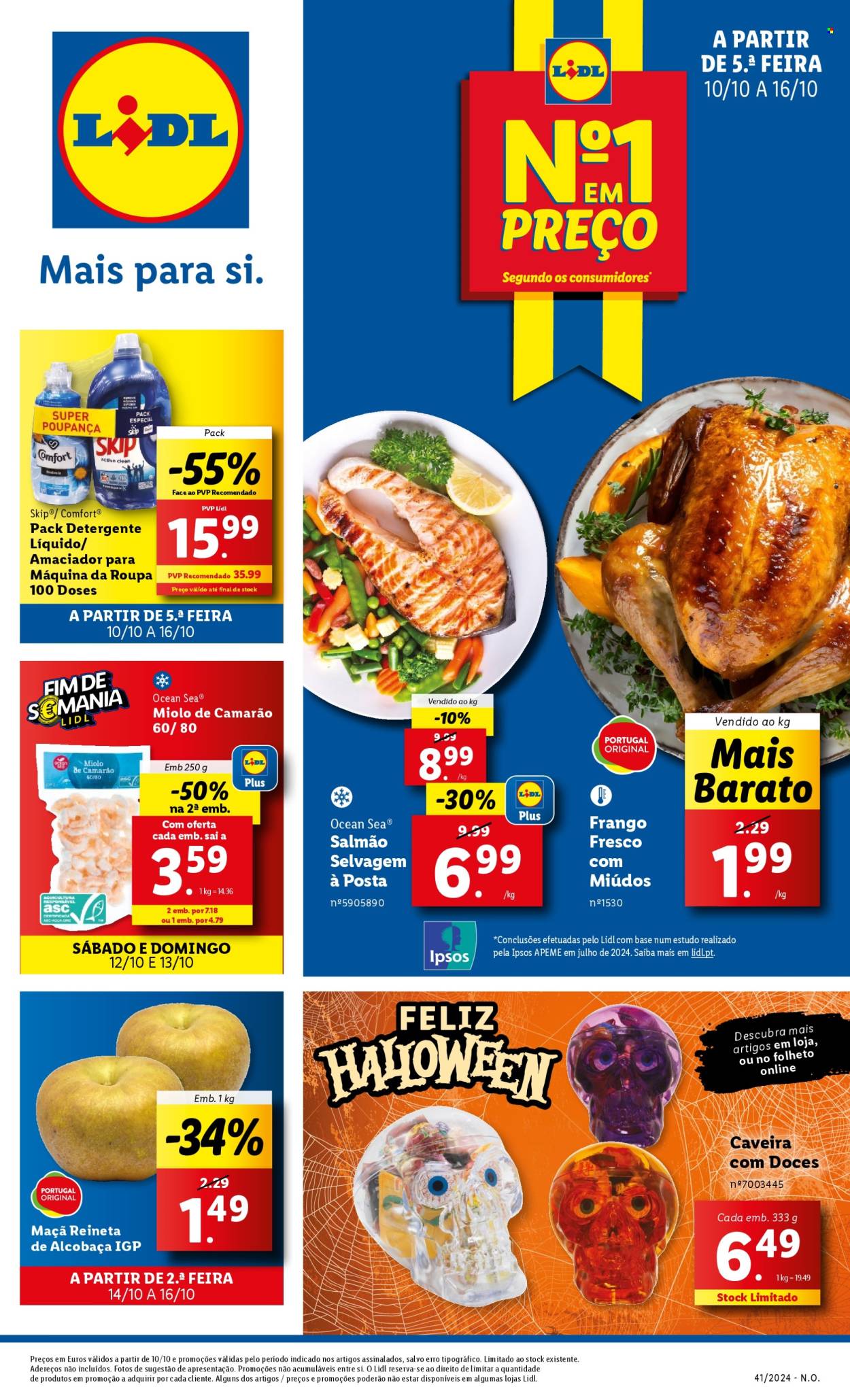 Folheto Lidl - 10.10.2024 - 16.10.2024. Página 1