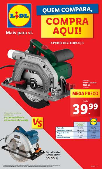 Folheto Lidl - 10.10.2024 - 16.10.2024.