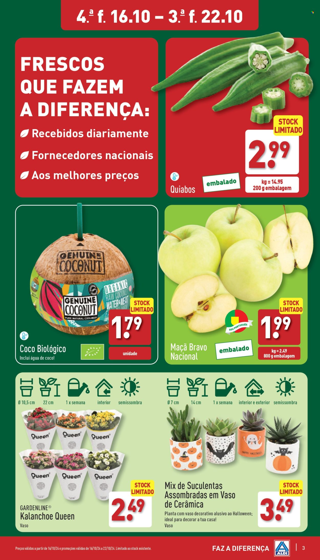 Folheto Aldi - 16.10.2024 - 22.10.2024. Página 3