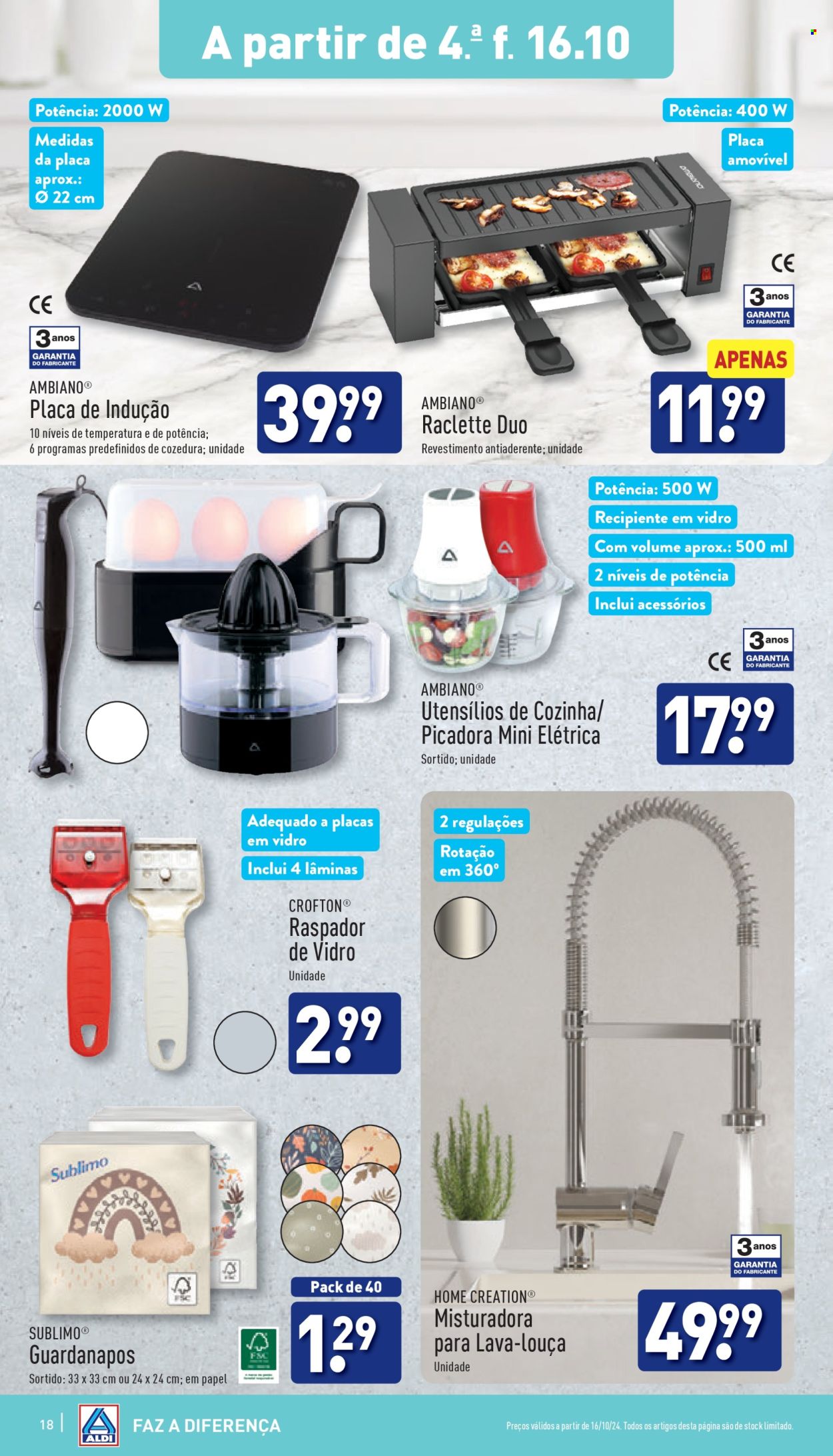 Folheto Aldi - 16.10.2024 - 22.10.2024. Página 18