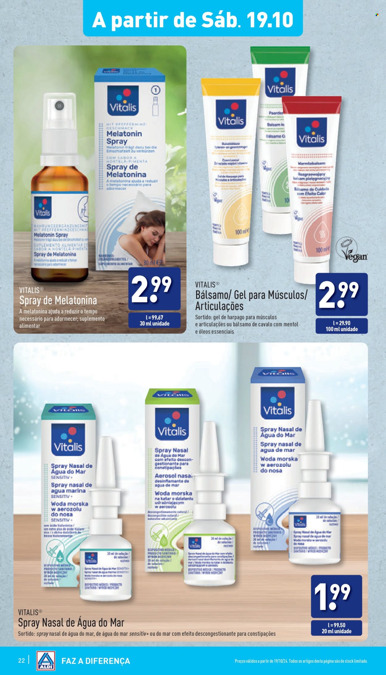 Folheto Aldi - 16.10.2024 - 22.10.2024. Página 22