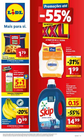 Folheto Lidl - 17.10.2024 - 23.10.2024.