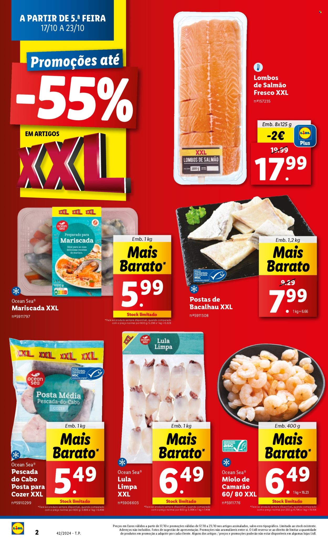 Folheto Lidl - 17.10.2024 - 23.10.2024. Página 2
