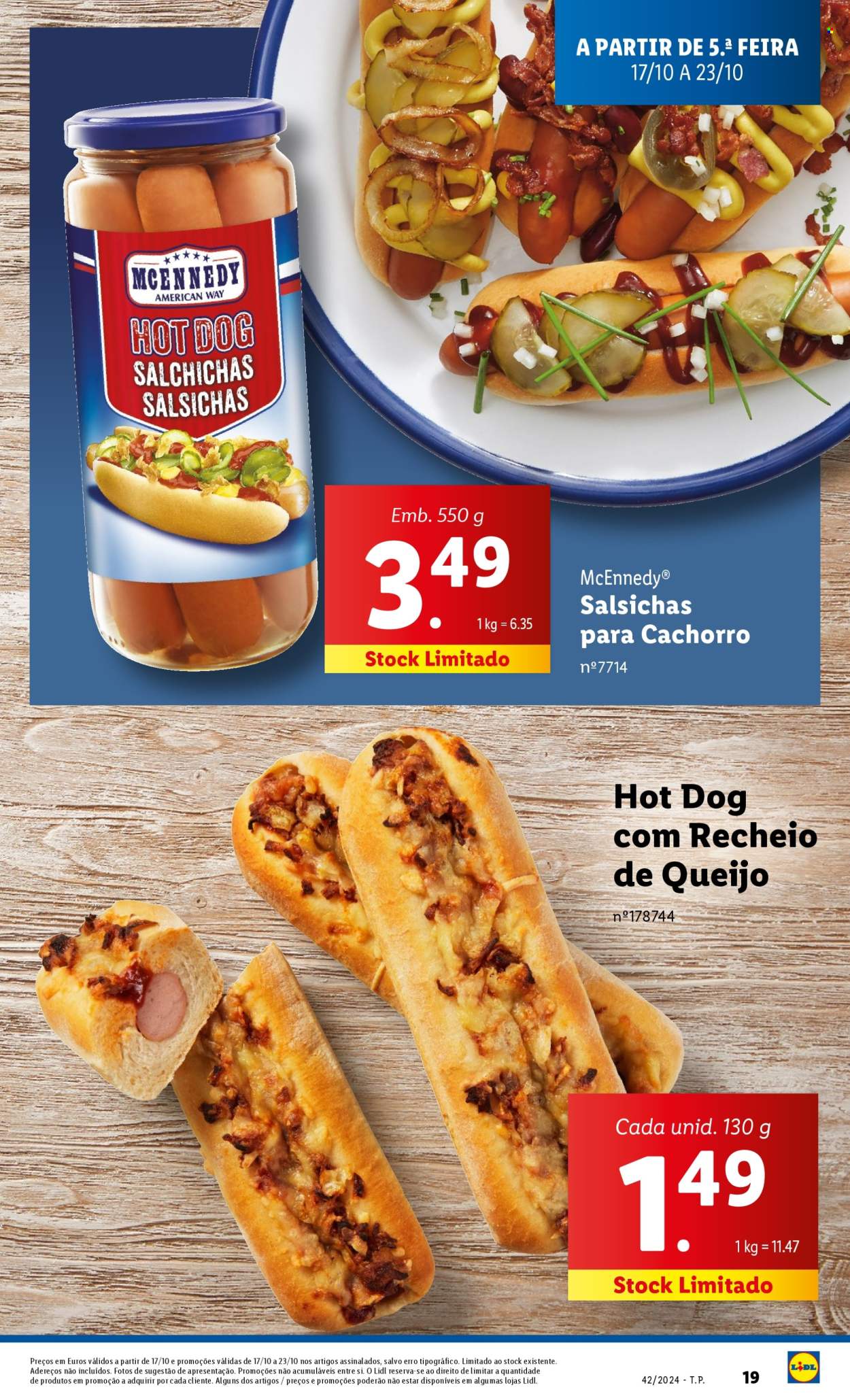 Folheto Lidl - 17.10.2024 - 23.10.2024. Página 19