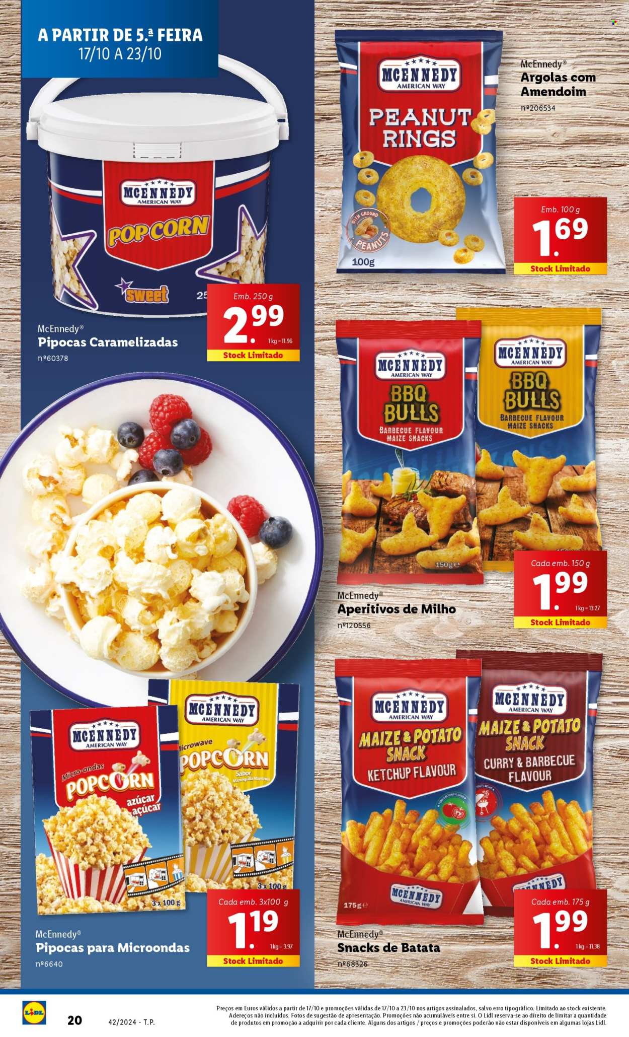 Folheto Lidl - 17.10.2024 - 23.10.2024. Página 20