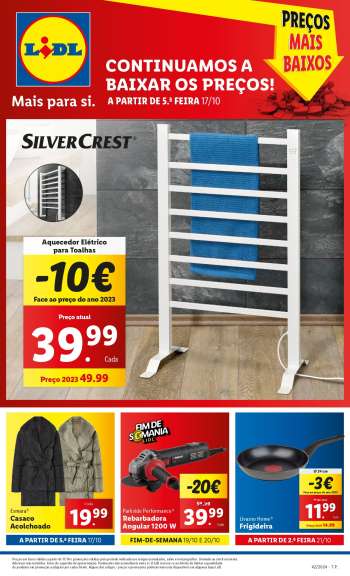 Folheto Lidl - 17.10.2024 - 23.10.2024.