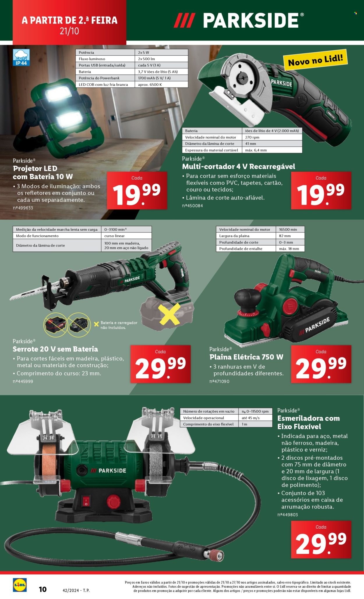Folheto Lidl - 17.10.2024 - 23.10.2024. Página 10