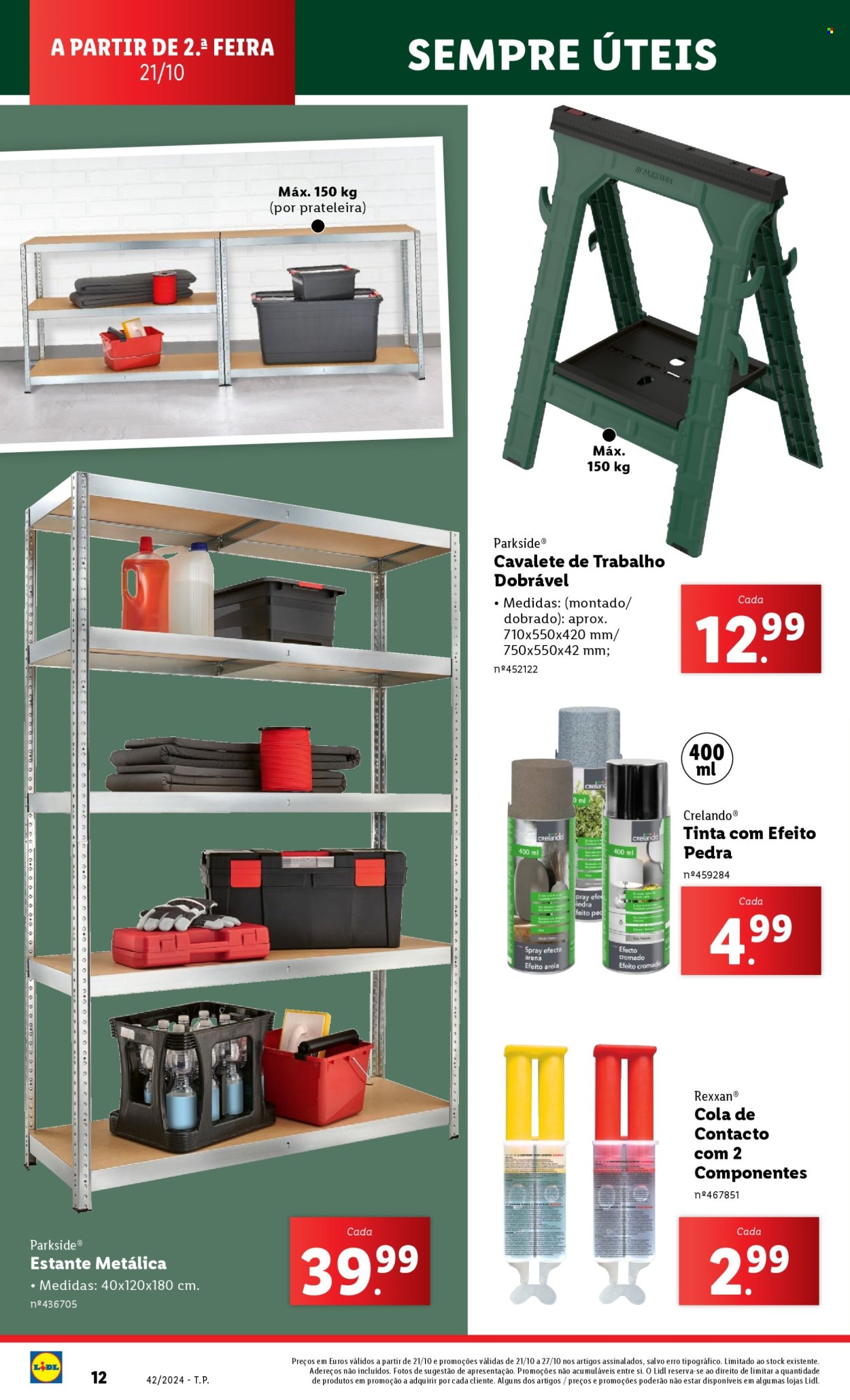 Folheto Lidl - 17.10.2024 - 23.10.2024. Página 12