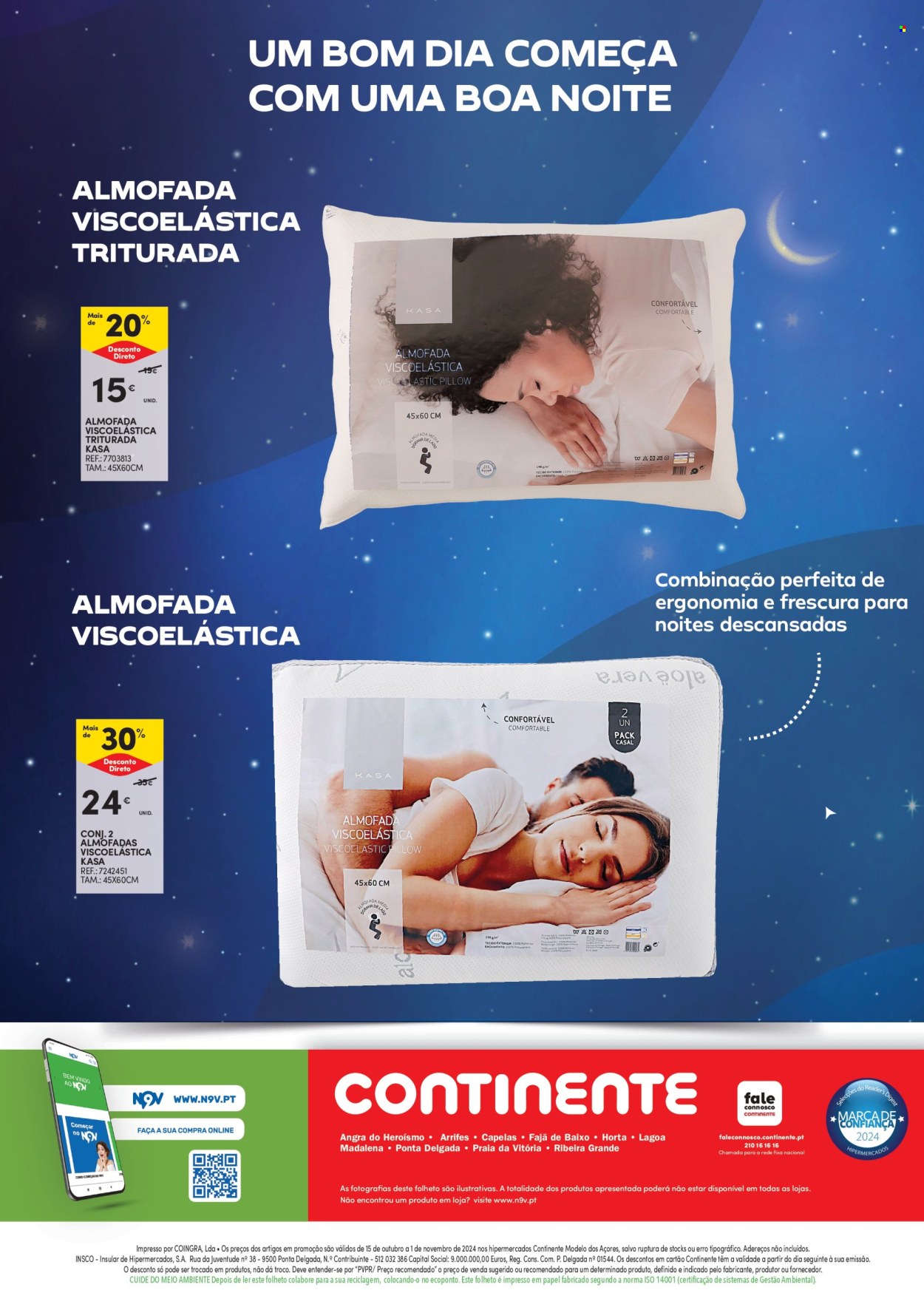Folheto Continente Modelo - 15.10.2024 - 1.11.2024. Página 16