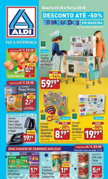 Folheto Aldi - 23.10.2024 - 29.10.2024.