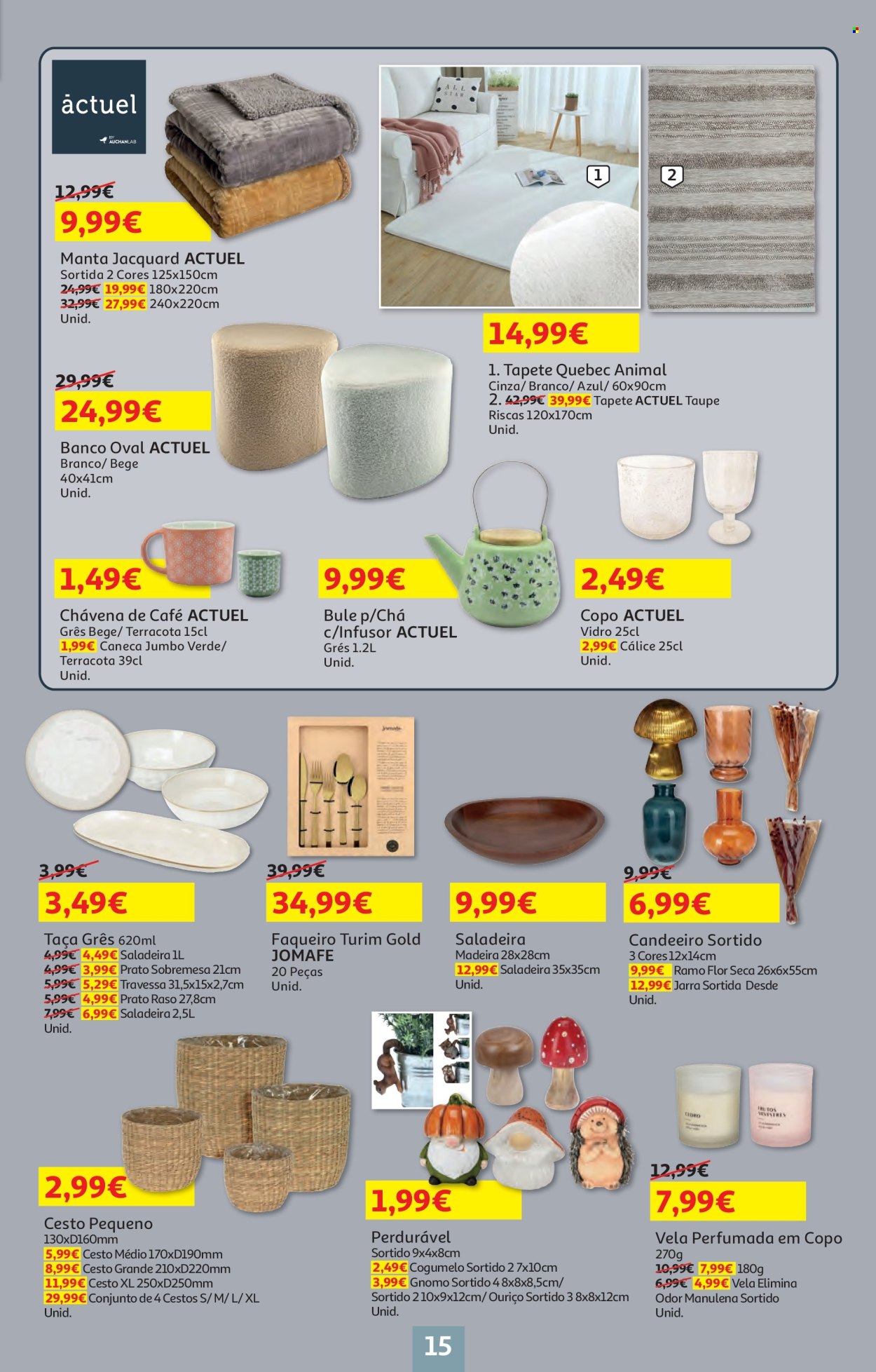 Folheto Auchan - 17.10.2024 - 31.10.2024. Página 15