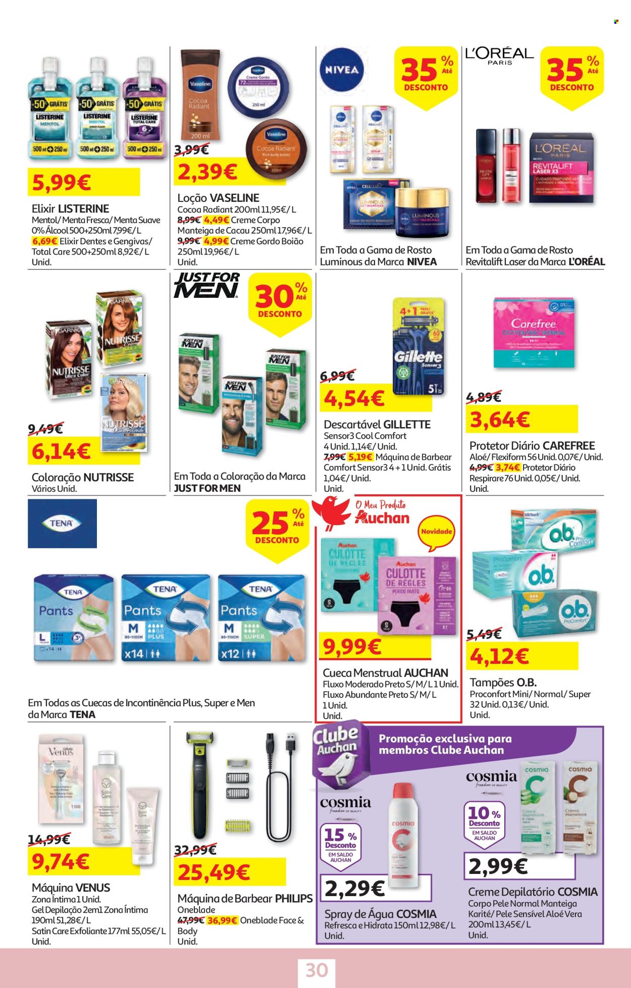 Folheto Auchan - 17.10.2024 - 31.10.2024. Página 30