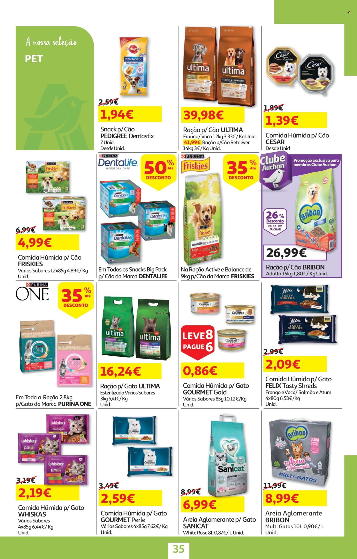 Folheto Auchan - 17.10.2024 - 31.10.2024. Página 35