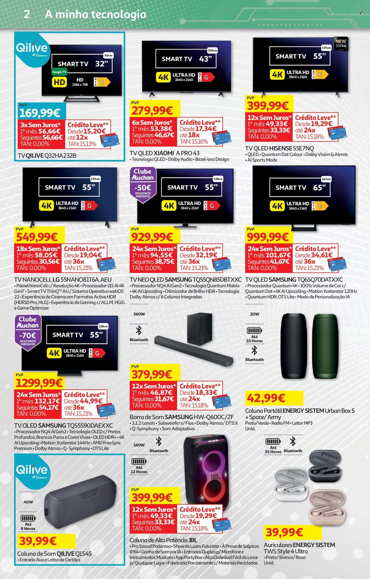 Folheto Auchan - 17.10.2024 - 31.10.2024. Página 37