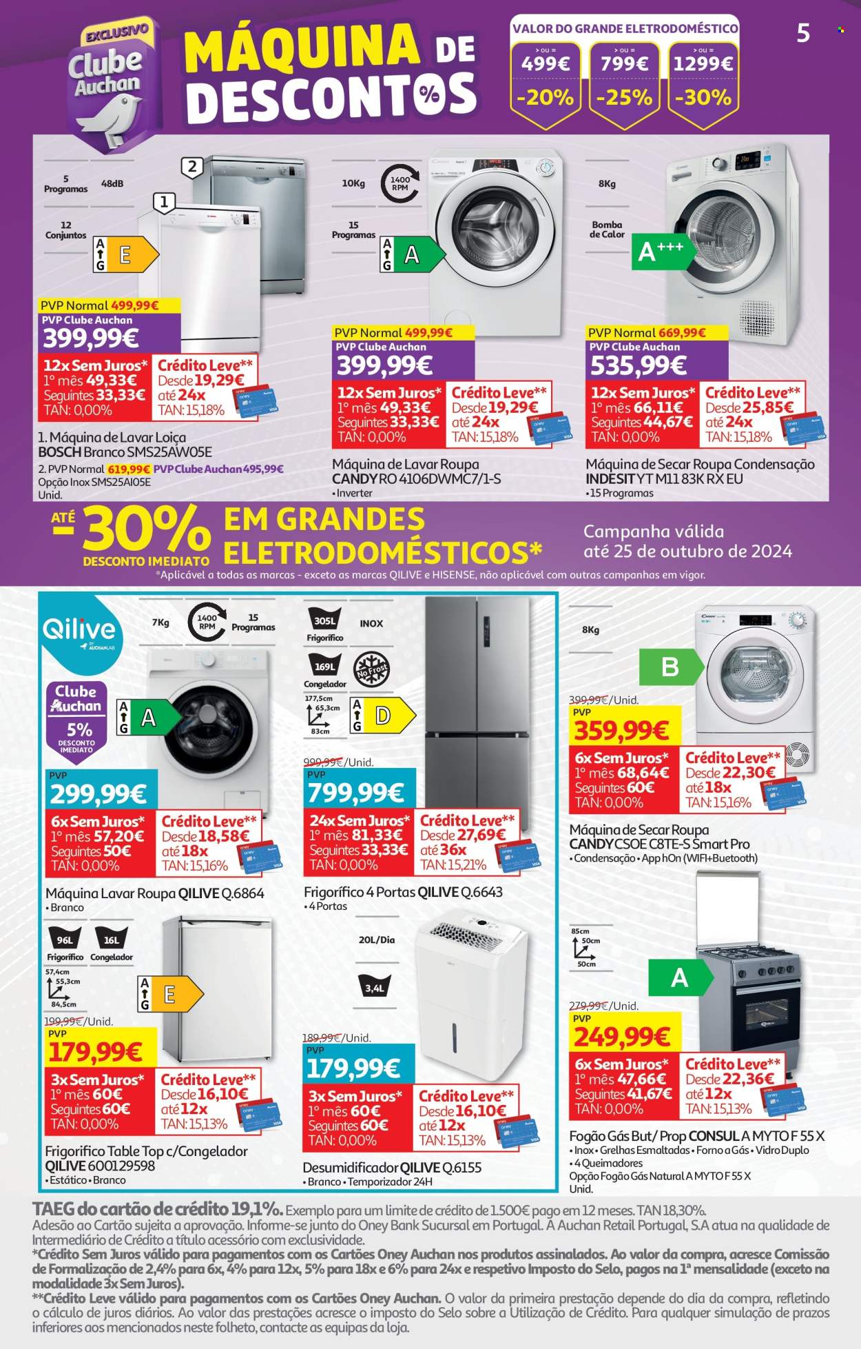 Folheto Auchan - 17.10.2024 - 31.10.2024. Página 40