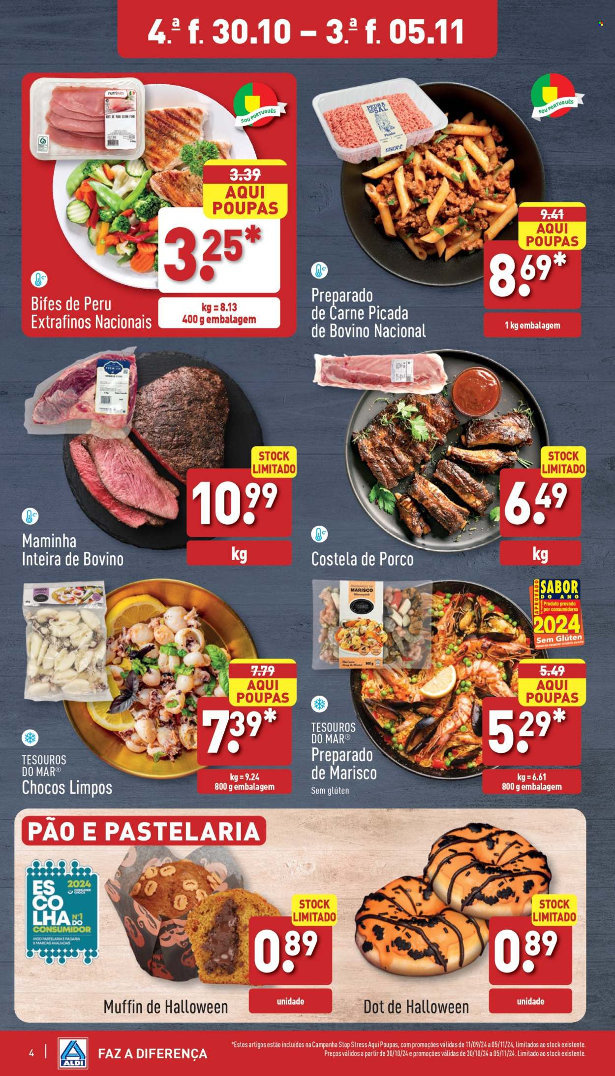 Folheto Aldi - 30.10.2024 - 5.11.2024. Página 4