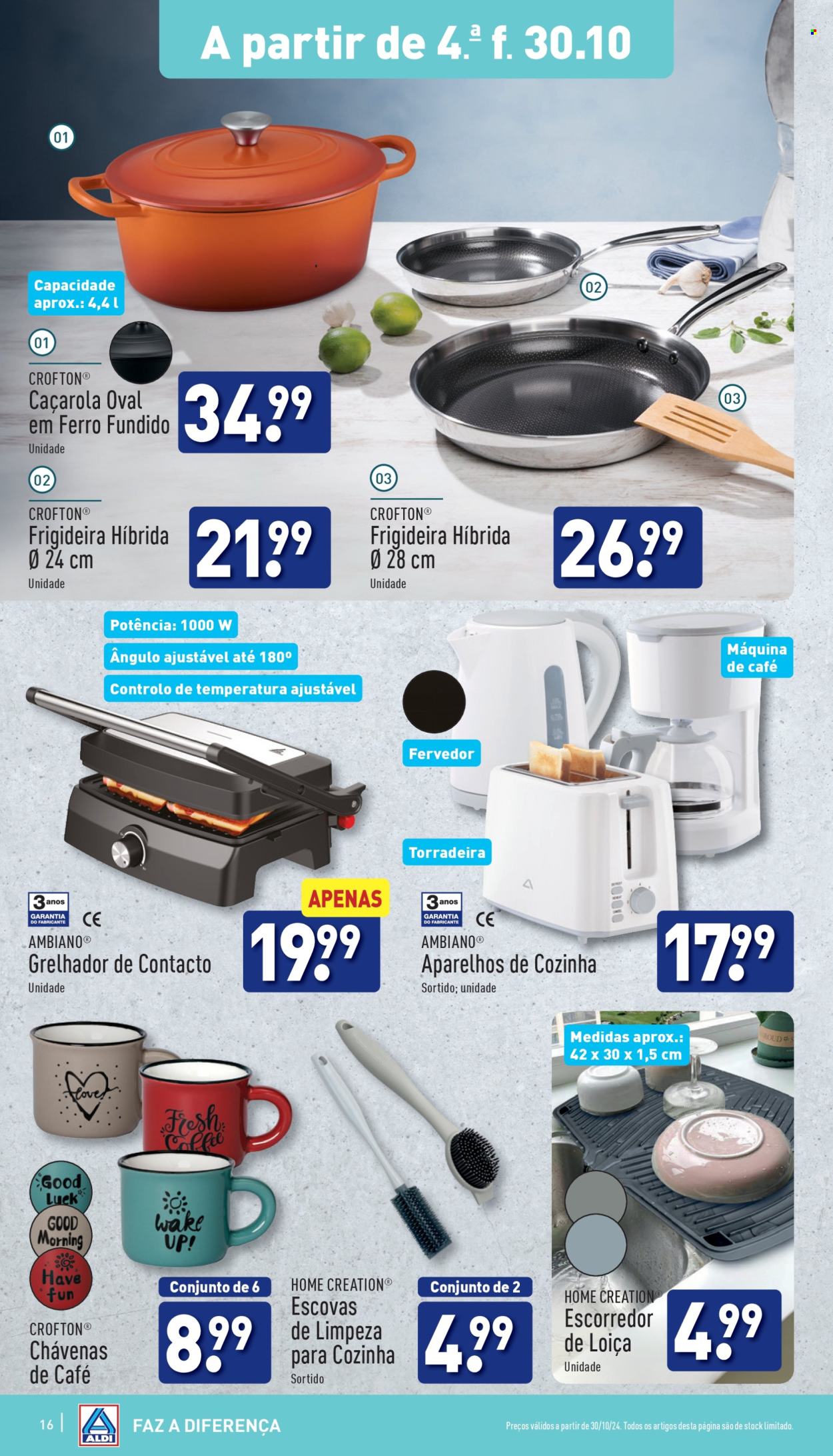 Folheto Aldi - 30.10.2024 - 5.11.2024. Página 16