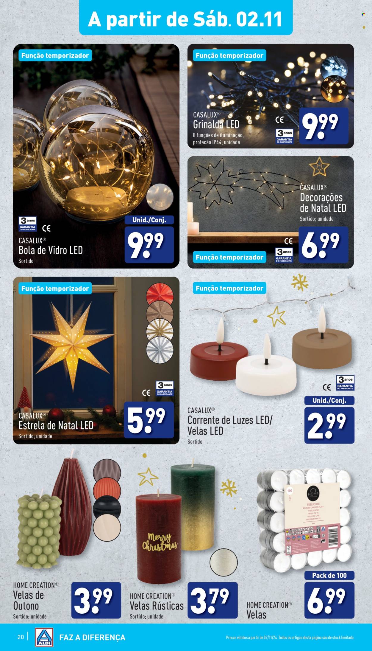 Folheto Aldi - 30.10.2024 - 5.11.2024. Página 20