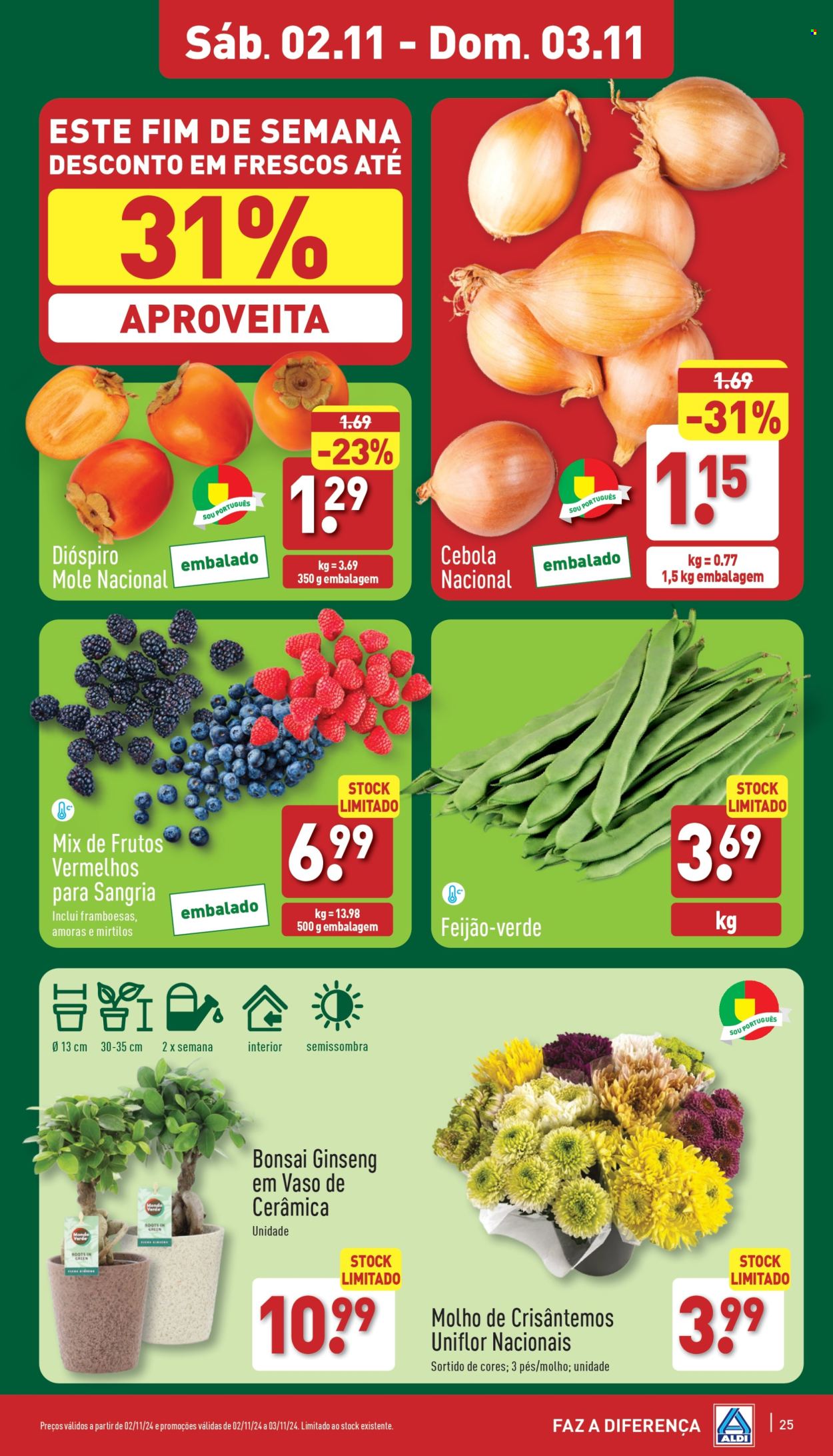 Folheto Aldi - 30.10.2024 - 5.11.2024. Página 25