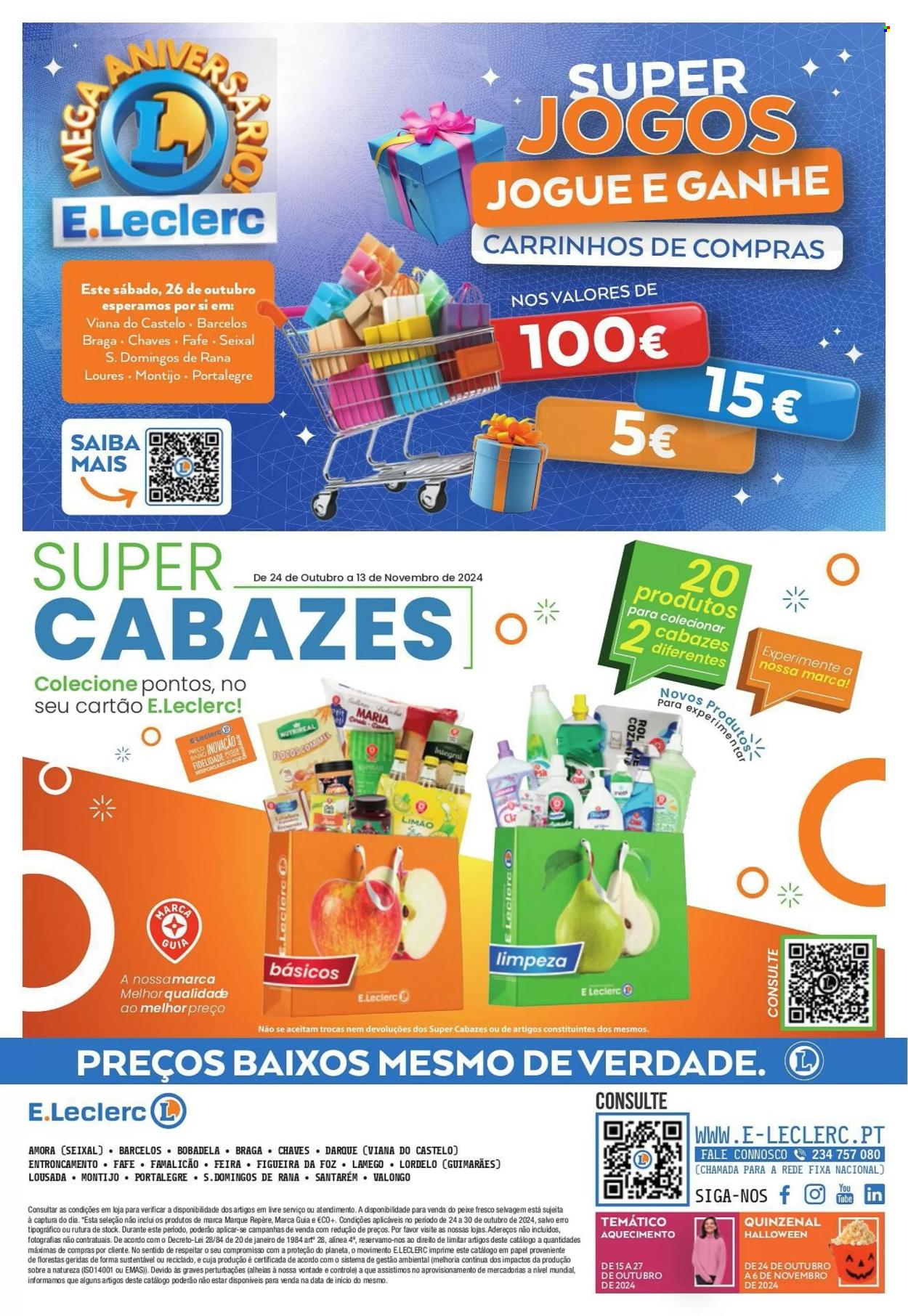 Folheto E.Leclerc - 24.10.2024 - 30.10.2024. Página 36