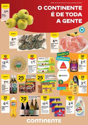 Folheto Continente Modelo - 24.10.2024 - 6.11.2024.