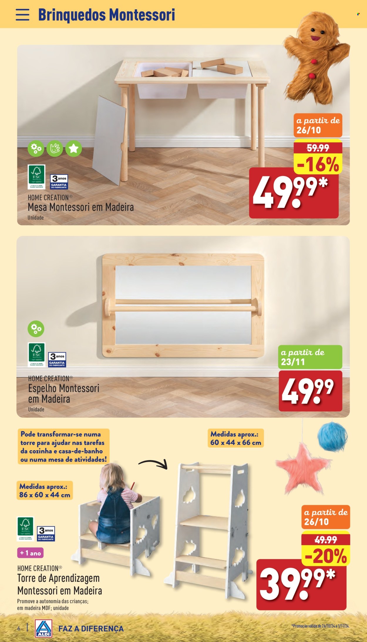 Folheto Aldi - 26.10.2024 - 17.12.2024. Página 6